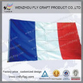 lowest price for stock flag good quality professional polyester French national flag in stock